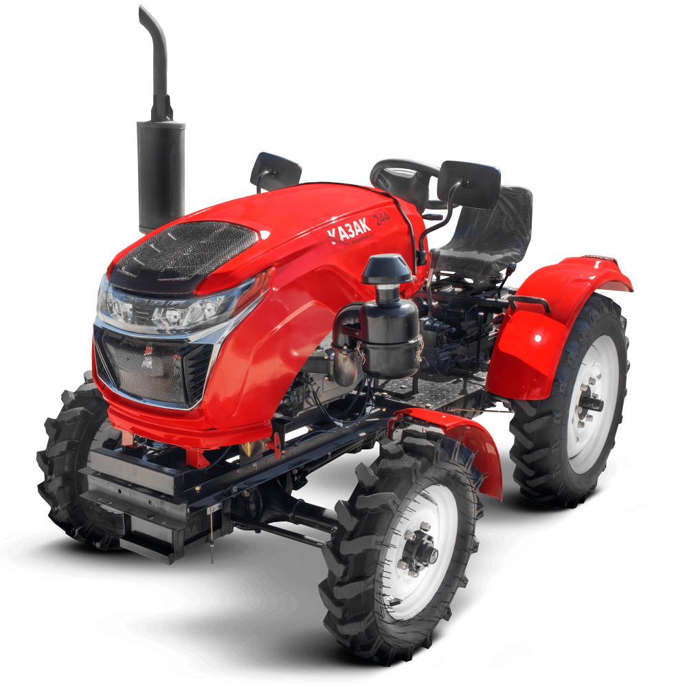 Минитрактор Казак 244 ВОМ 4х4