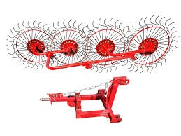 Ворошилка колесно-пальцевая ВМТ-4 для минитрактора