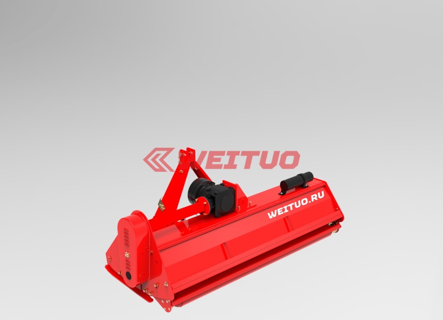 Косилка цеповая (мульчер)  EFGC-145, с подшипником ротора SKF, ВОМ со срезным болтом, покраска GB