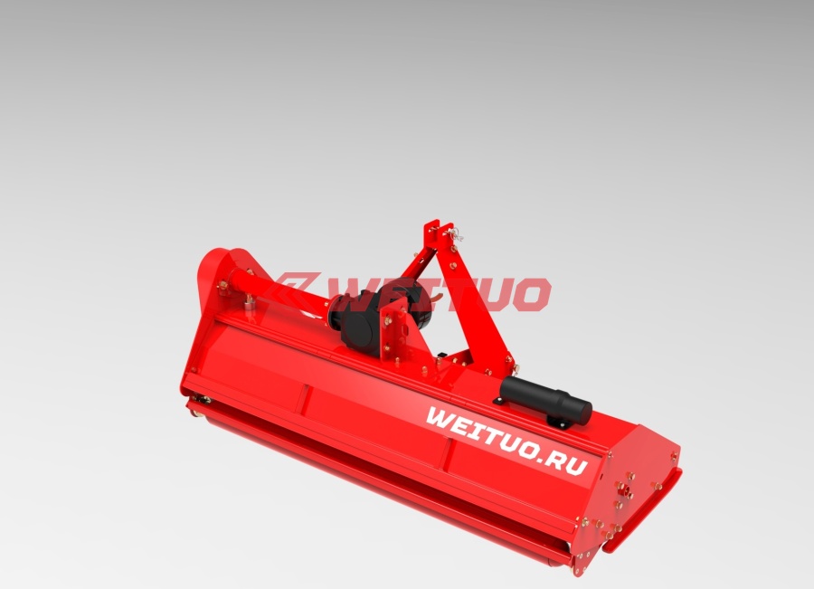 Косилка цеповая (мульчер)  EFGC-145, с подшипником ротора SKF, ВОМ со срезным болтом, покраска GB